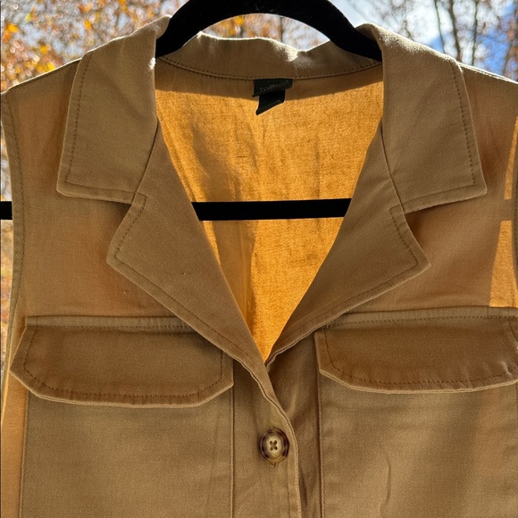 NWOTS Wild Fable Beige Sleeveless Jumpsuit - Picture 7 of 9